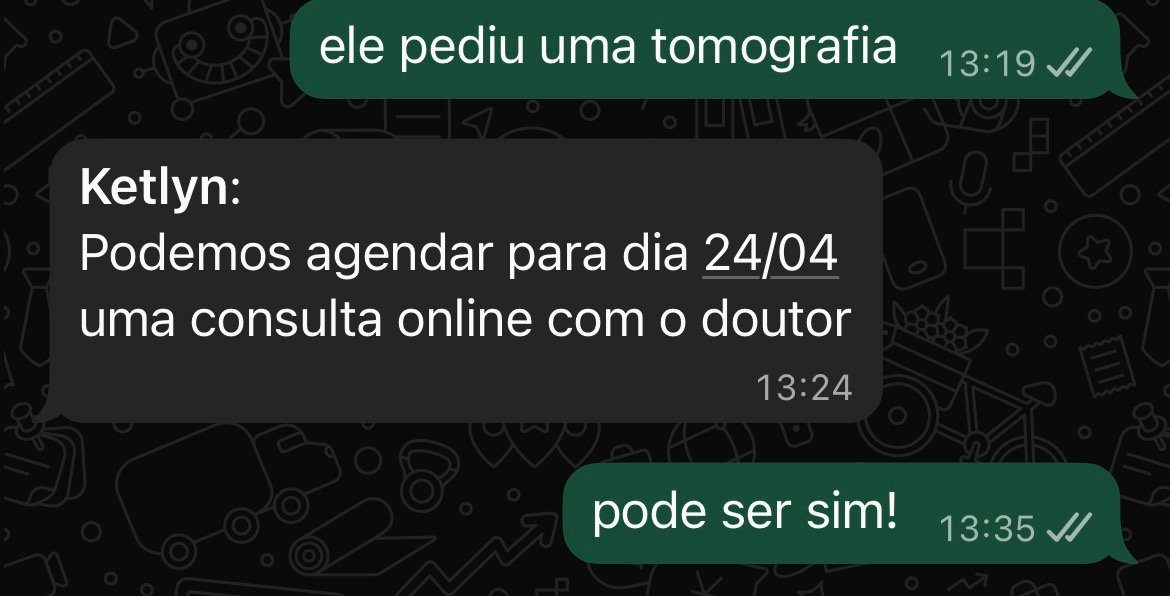 Tomografia agendada
